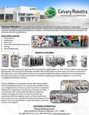 About Calvary - One Pager