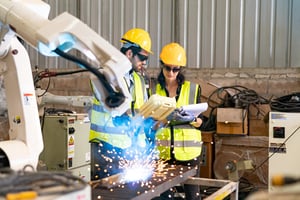 robotics-engineer-working-on-maintenance-of-robot