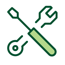 Wrench and screw driver