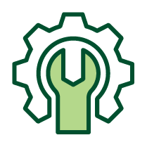 Wrench with cog